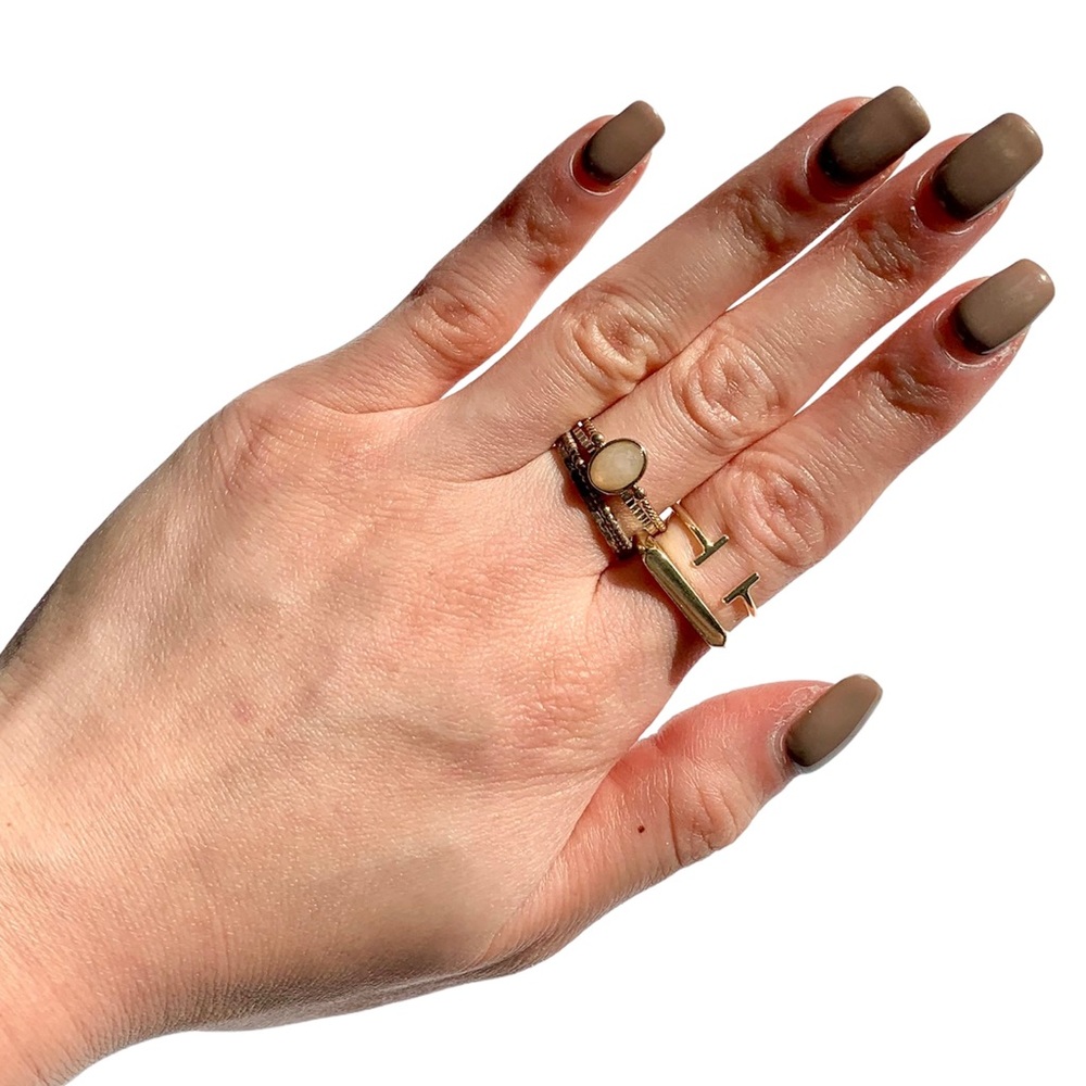 Gold/Silver Bracelet and Ring Stack Jewelry Bundle